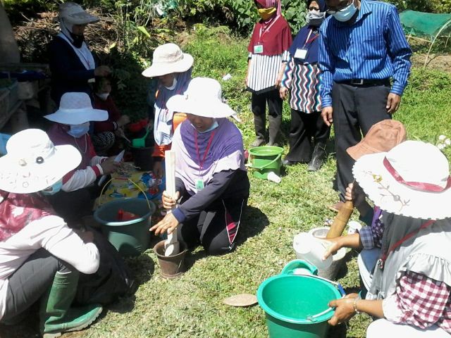 UJI KOMPETENSI PSKK 2021 SKEMA PEMBUATAN PESTISIDA ORGANIK DI TUK P4S TANI MAKMUR